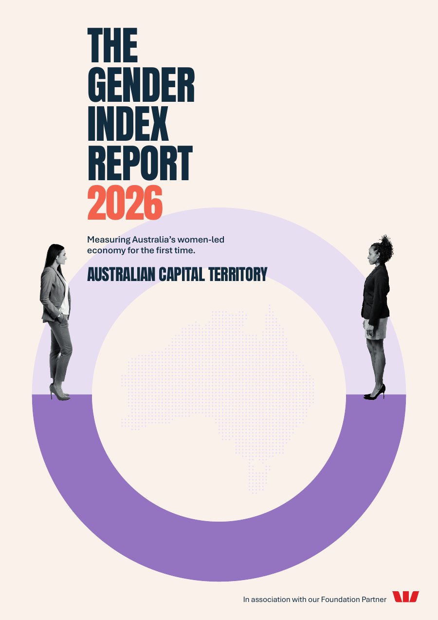 Cover of The Gender Index Australia 2026 Australian Capital Territory report