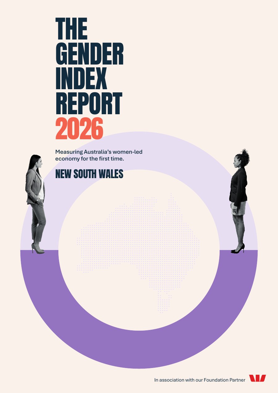 Cover of The Gender Index Australia 2026 New South Wales report
